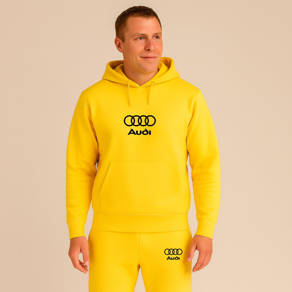 Men's Audi Motorsports Car Hoodie Joggers Set